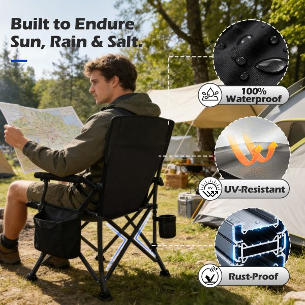 PREMIUM FOLDING CAMPING CHAIRS  Wholesale Outdoor Seating Collection