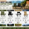 PREMIUM FOLDING CAMPING CHAIRS  Wholesale Outdoor Seating Collection