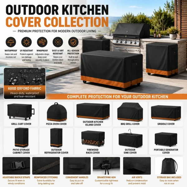 OUTDOOR KITCHEN COVER COLLECTION  Premium Outdoor Protection Solutions